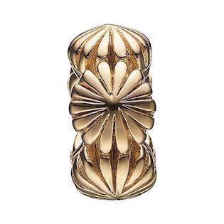 Christina Collect Gold-plated Organic Ring of flowers, model 623-G130